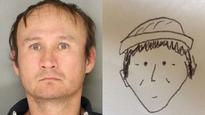 Logran reconocer a ladrón con este caricaturesco retrato 