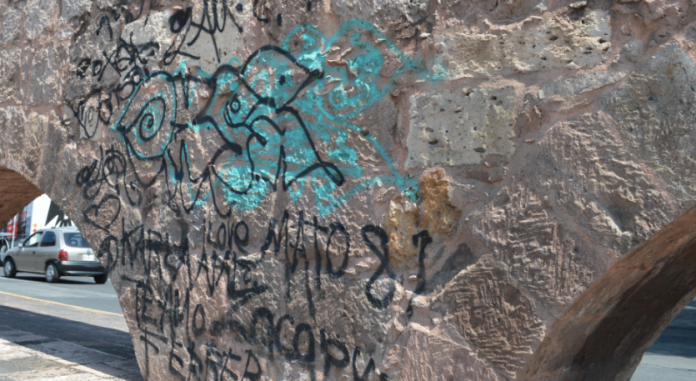 Morelia sufre afectaciones por cada marcha y vandalismo