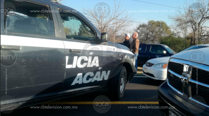Policías de Senguio son amenazados por el CJNG