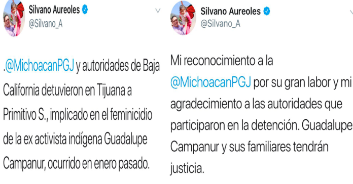 Guadalupe Campanur y sus familiares tendrán justicia: SAC