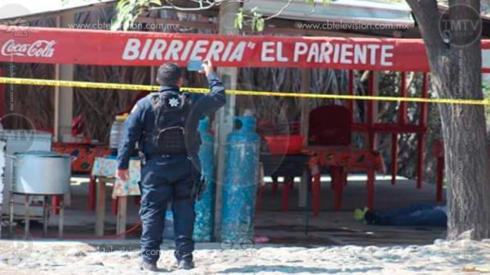 Acribillan a tiros a conocido vendedor de birria de chivo