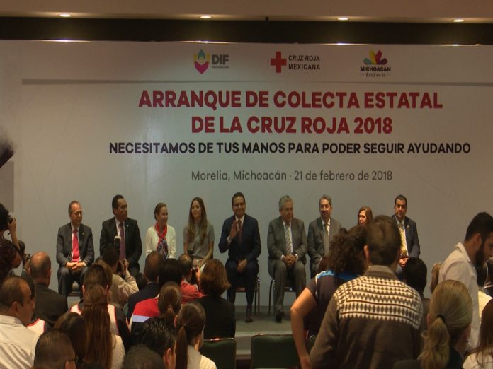 Arranca colecta estatal de la cruz roja; se espera alcanzar la meta de 6 mdp