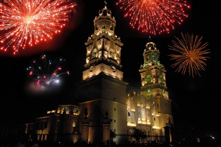 Al 90% luces de Catedral de Morelia; estarán listas para Semana Santa Al 90% luces de Catedral de Morelia; estarán listas para Semana Santa