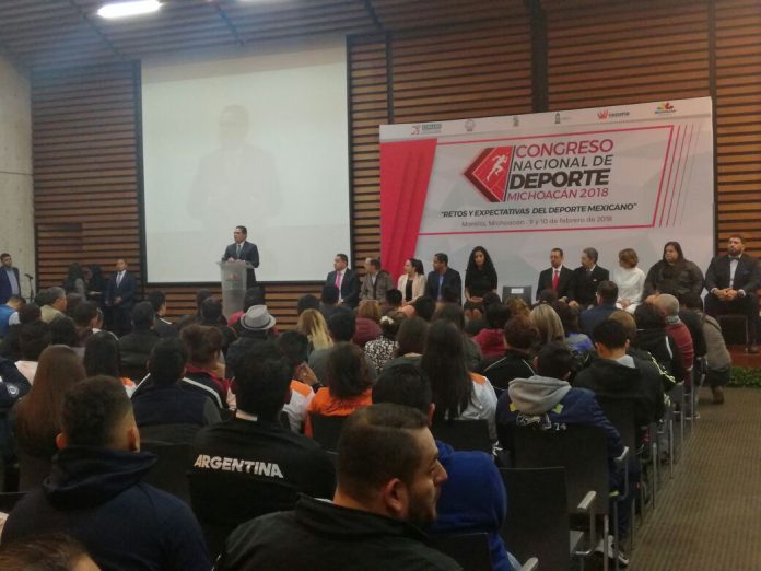 Desarrolla Michoacán primer congreso nacional de deporte