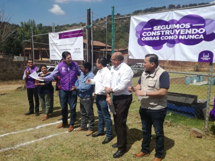 Arrancó la rehabilitación de la red principal de drenaje de la comunidad de San Miguel del Monte