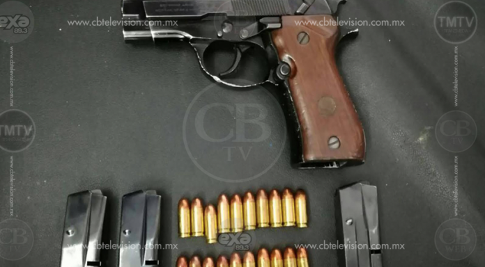 Arrestan a empistolado que traía más de 100 mp y una camioneta blindada