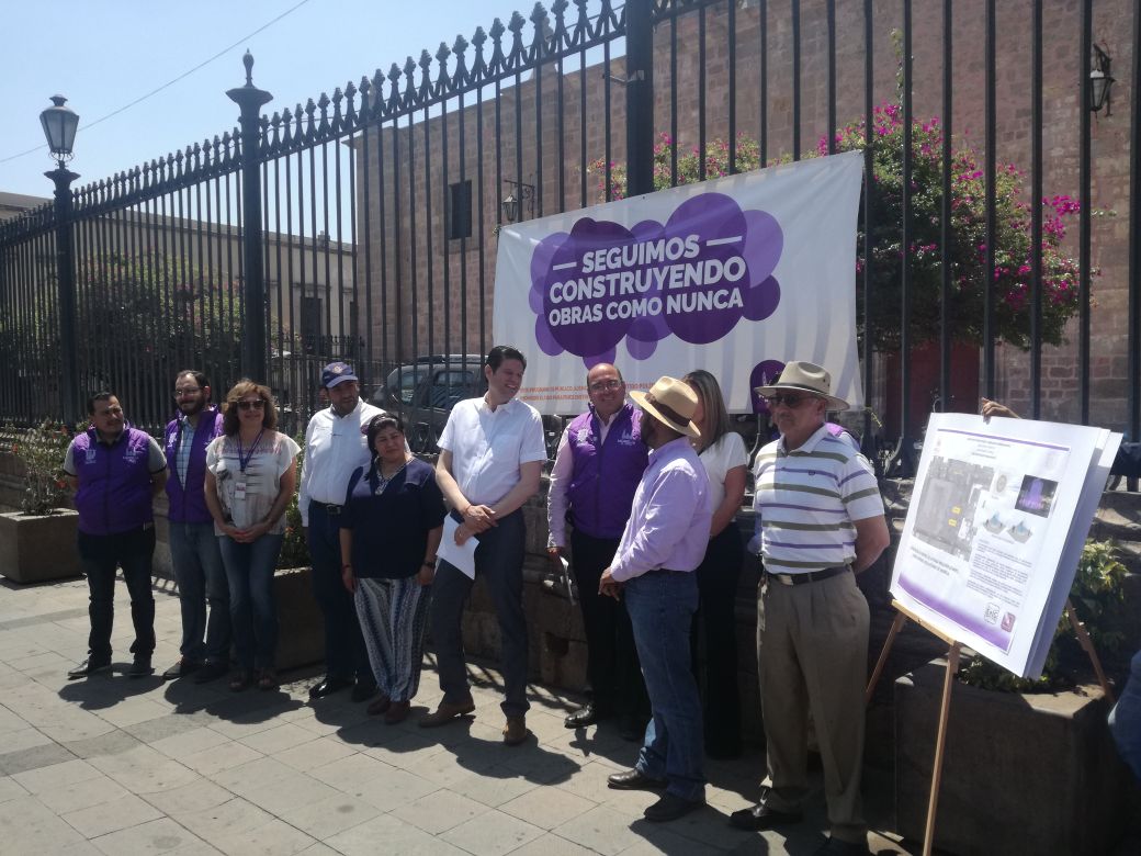 Administración Independiente rehabilitará fuentes danzarinas del Centro Histórico de Morelia Administración Independiente rehabilitará fuentes danzarinas del Centro Histórico de Morelia