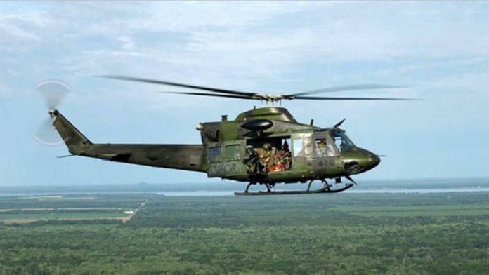 Un helicóptero de la Marina de Estados Unidos, se estrelló durante un entrenamiento en el sur