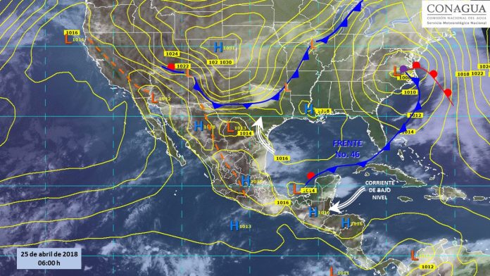 Clima: Posibles tormentas eléctricas y granizadas para estos Estados del país