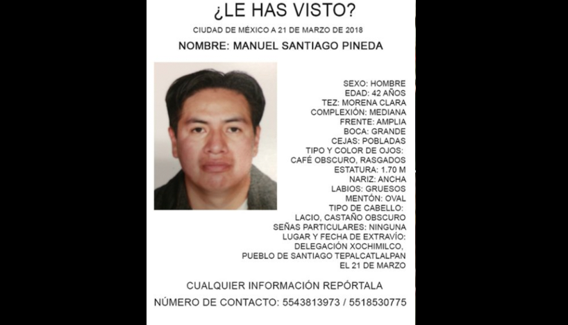 Manuel, topo y brigadista del 19S, fue secuestrado en la CDMX y asesinado Manuel, topo y brigadista del 19S, fue secuestrado en la CDMX y asesinado