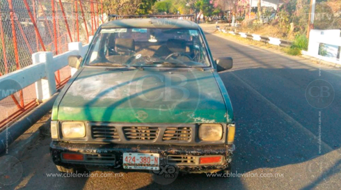Encuentran cadáver baleado dentro de una camioneta en La Huaca