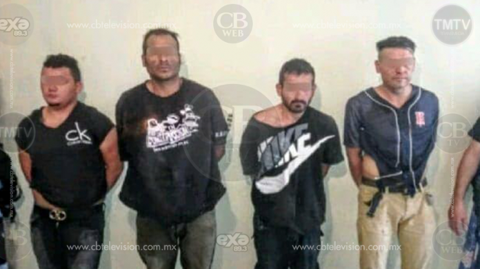 Atrapan a presuntos integrantes de un grupo delincuencial en la región de Tarímbaro