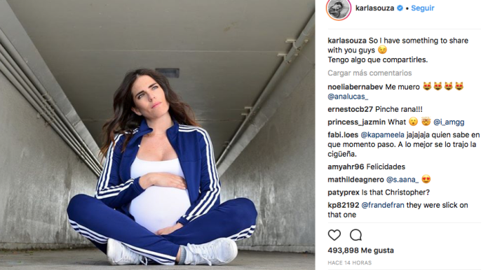 FOTOS: Supo mantener el secreto: Karla Souza ya es mamá