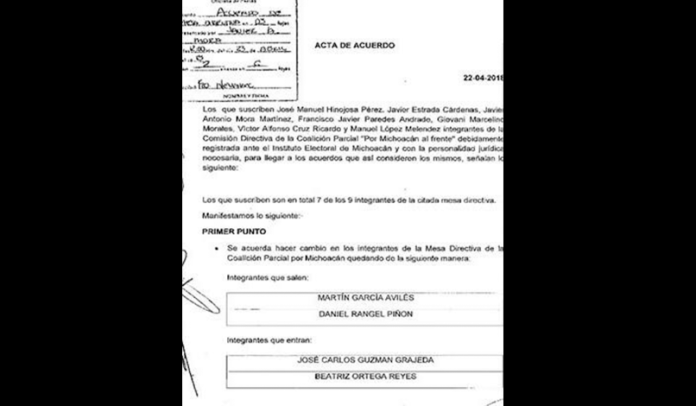 Por respaldar a Silvano, desconocen a Martín García Avilés