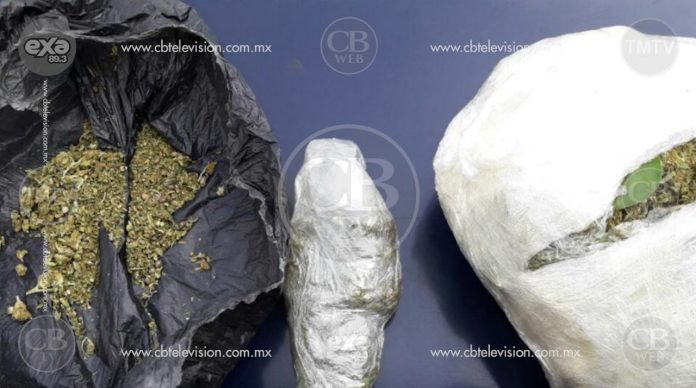 Capturan al “Vitaminas” por traer marihuana en una mochila