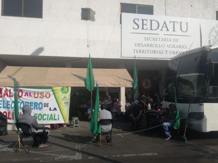 Toma UNTA instalaciones de SEDATU en Morelia