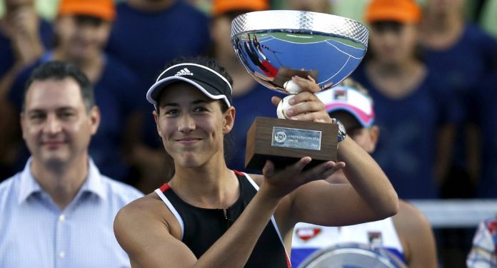 La tenista Garbiñe Muguruza conquista Monterrey