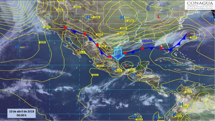 Prevalecerán altas temperaturas en el país este martes