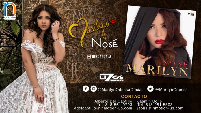 Marilyn, la nueva apuesta de Lizos Music, todo un fenómeno regional