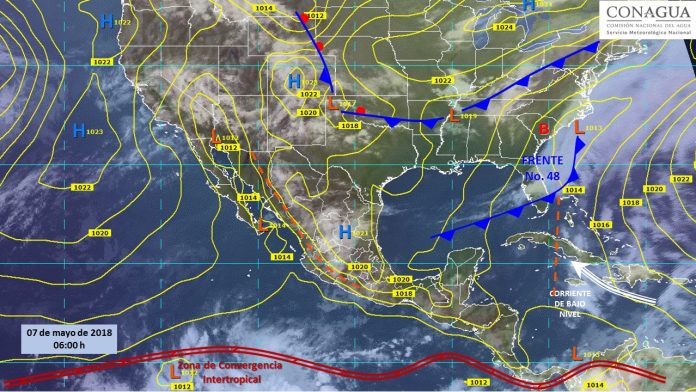 Clima: se prevén tormentas fuertes para este lunes en varios Estados