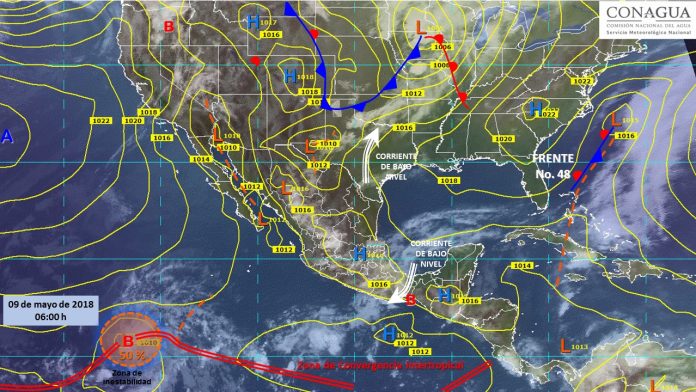 Clima: Se prevén posibilidades de lluvia para Michoacán