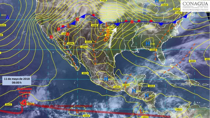 Pronóstico del tiempo: Se esperan tormentas fuertes en Michoacán