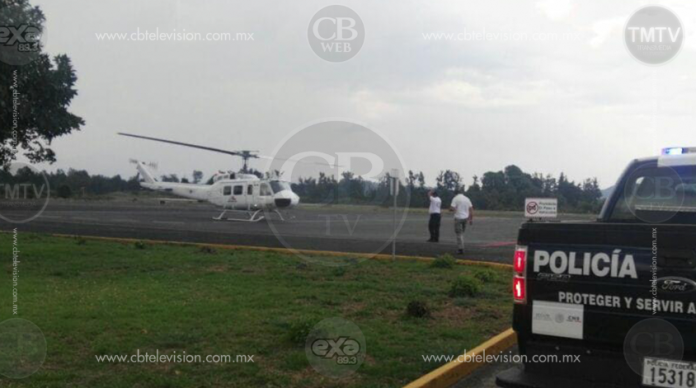 Director de SP de Tingambato trasladado vía aérea a Morelia tras atentado