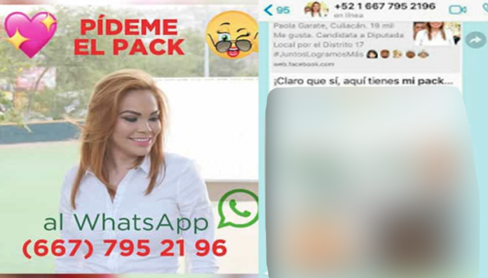 Candidata del PRI en Sinaloa ofrece su ‘pack’ en Facebook