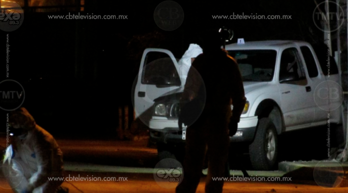 Acribillan a conductor de una camioneta en la colonia Lago 1