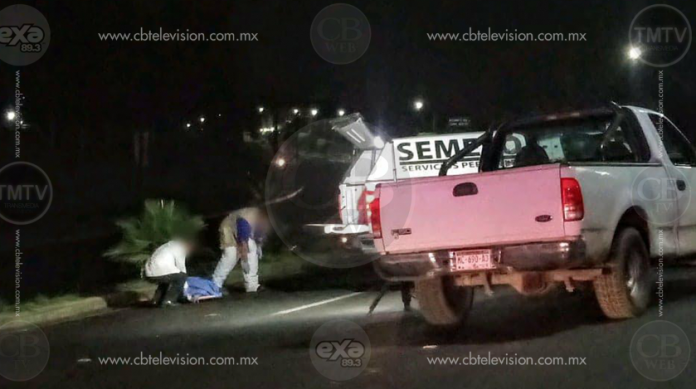 Identifican a peatón que murió atropellado en la Av. Morelos Norte