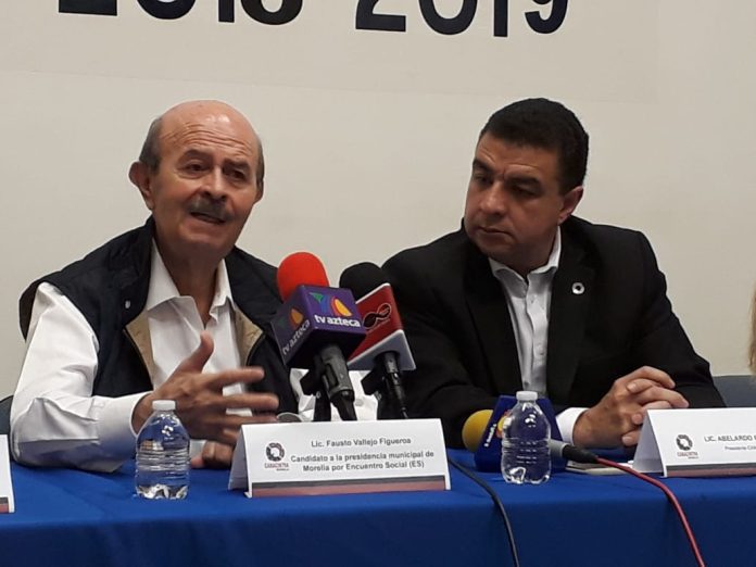 Compromete Fausto construcción de dos presas para Morelia