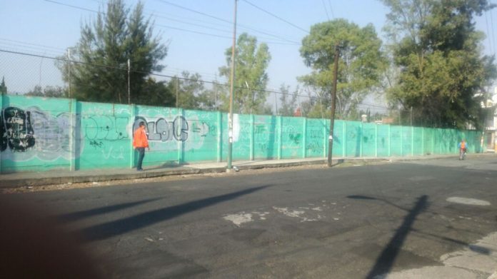 Graffiti, mancha Urbana en la colonia Matamoros