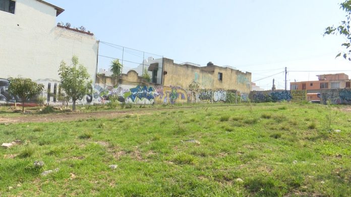Habitantes de la colonia Juana Pavón piden convertir terreno baldío en área recreativa