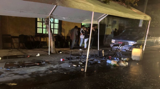 Ataque en velorio deja dos muertos y ocho heridos en Guadalajara Ataque en velorio deja dos muertos y ocho heridos en Guadalajara