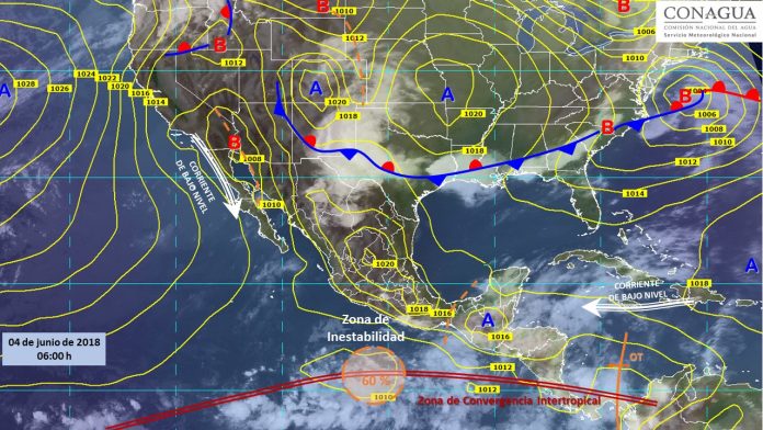 Clima: Se prevén lluvias y calor en diferentes estados del país