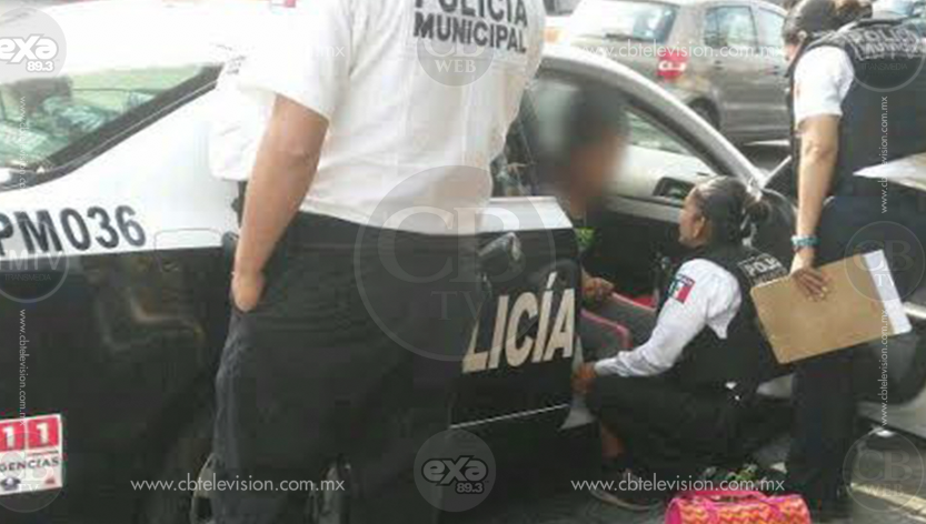 Policías frustran intento de suicidio de una jovencita en Morelia Policías frustran intento de suicidio de una jovencita en Morelia