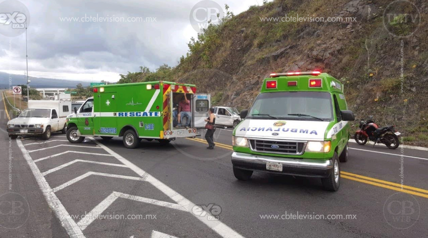 Seis heridos por accidente en Uruapan Seis heridos por accidente en Uruapan