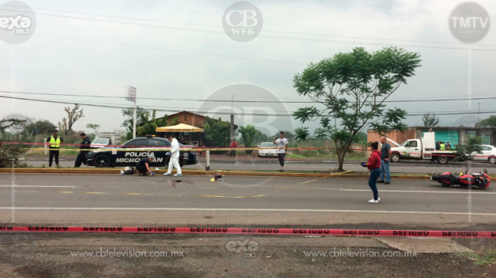 Muere joven motociclista en salida a Quiroga