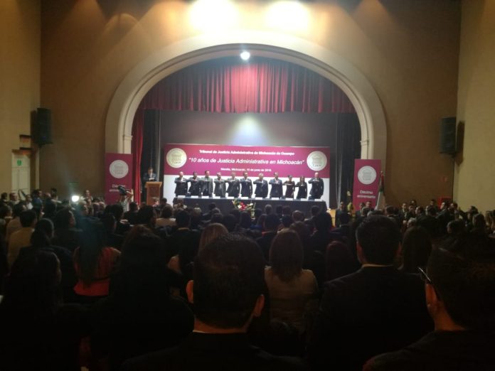 Descentralizar la justicia administrativa pide TJAM en su 10 aniversario
