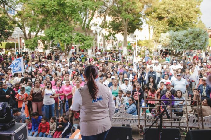 Los gobiernos panistas sabemos dar resultados: Alma Mireya