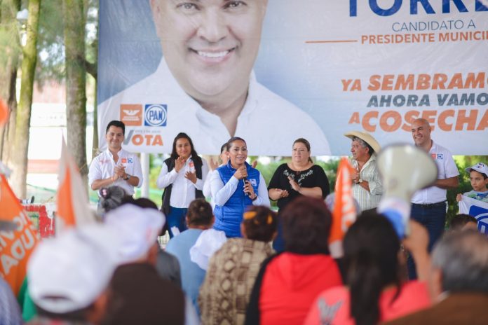 Michoacanos respaldan proyecto de Alma Mireya para llegar al Senado