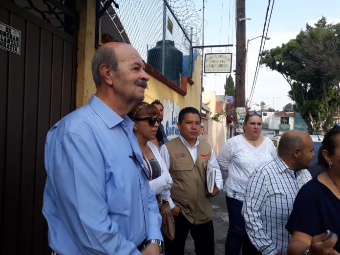 Compromete Fausto construcción de techumbre para jardín de niños José María Morelos