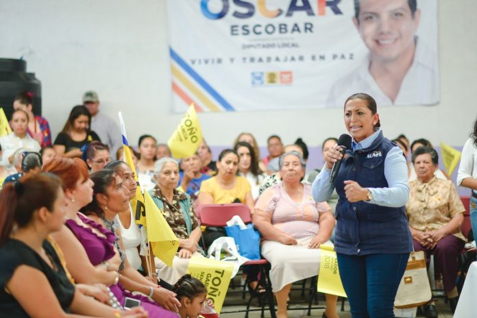Empresarios y mujeres de Tacámbaro respaldan la candidatura de Alma Mireya