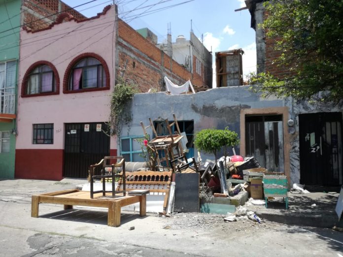Se incendia casa de pepenadores en Col. Vasco de Quiroga