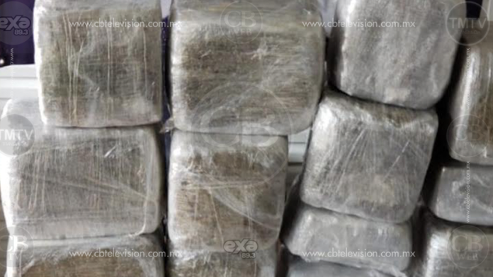 Ex mando policial es detenido con más de 130 kilos de marihuana