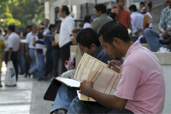 Sube a 3.4% la tasa de desempleo en el país