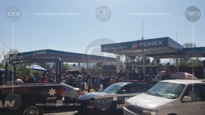 Morelia, a 13 días del desabasto de gasolina