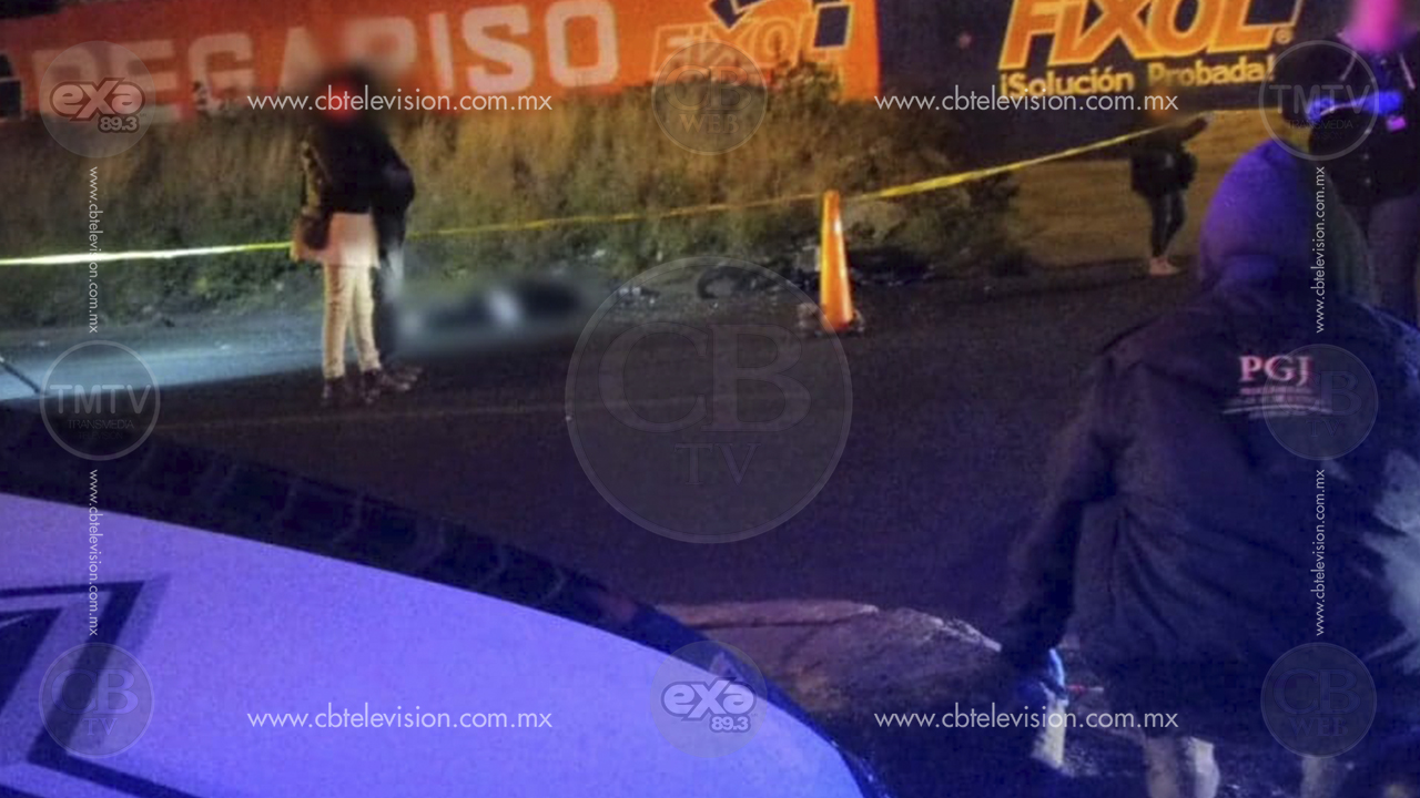 Muere motociclista en choque en Av. Madero Poniente, Morelia
