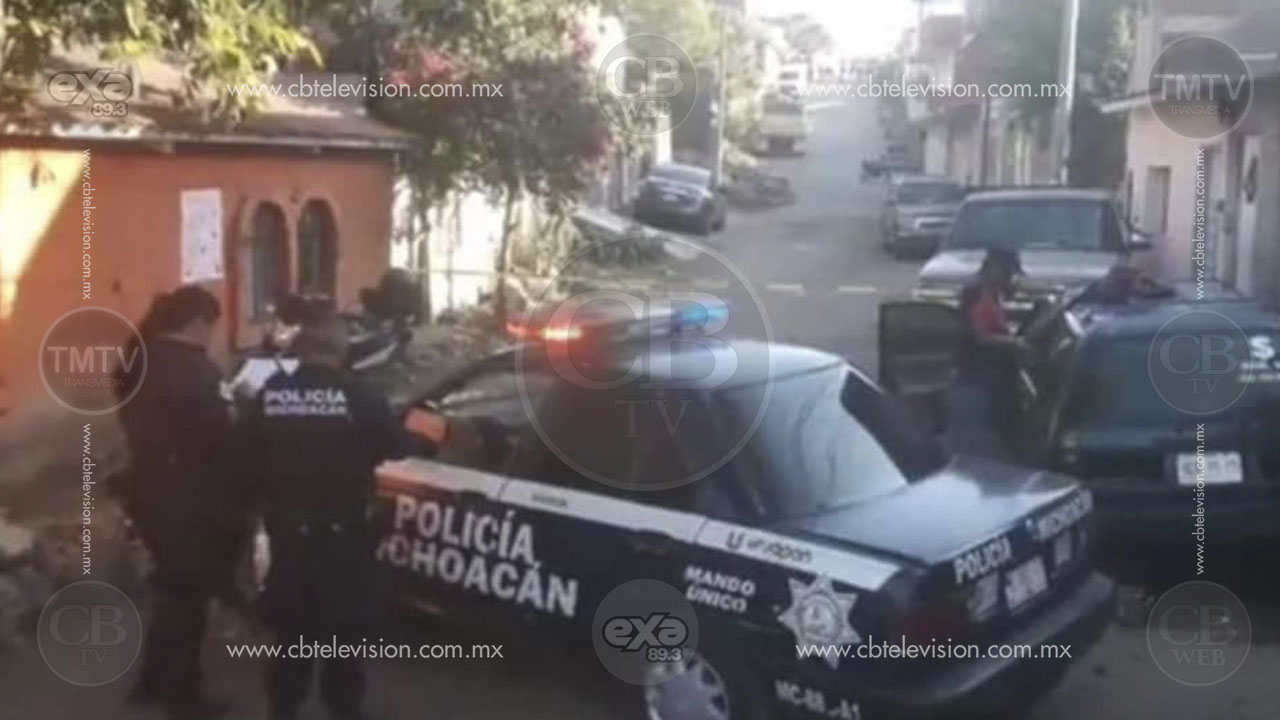 Asesinan a balazos a hombre en Uruapan
