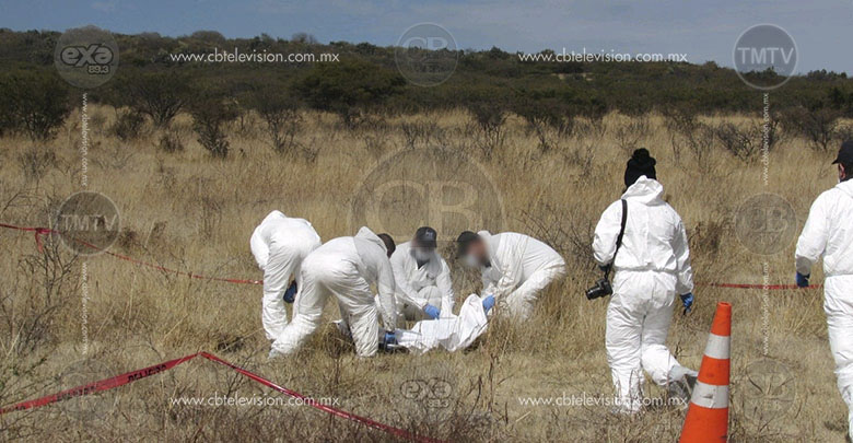 Localizan hombre quemado y muerto a balazos en Tarímbaro